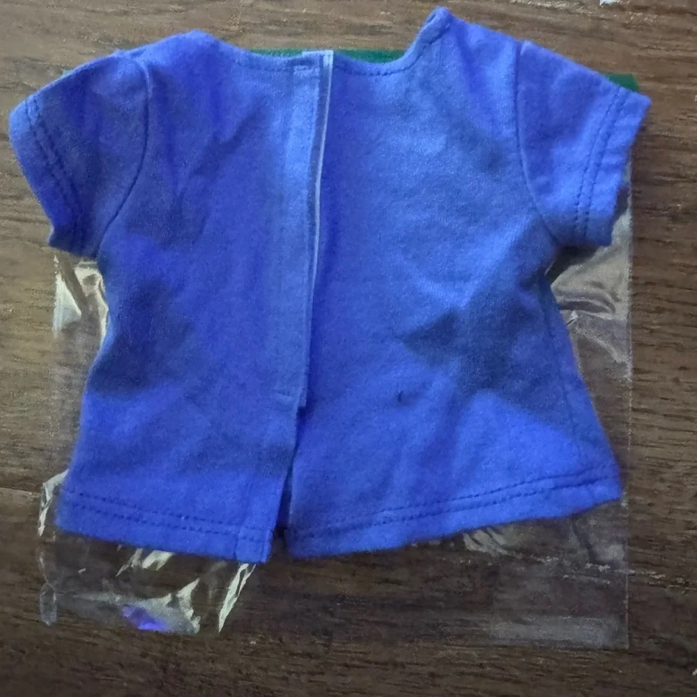 American Girl Doll bowling shirt NEW